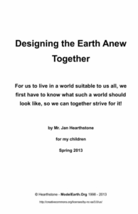 Designing Earth Anew Together