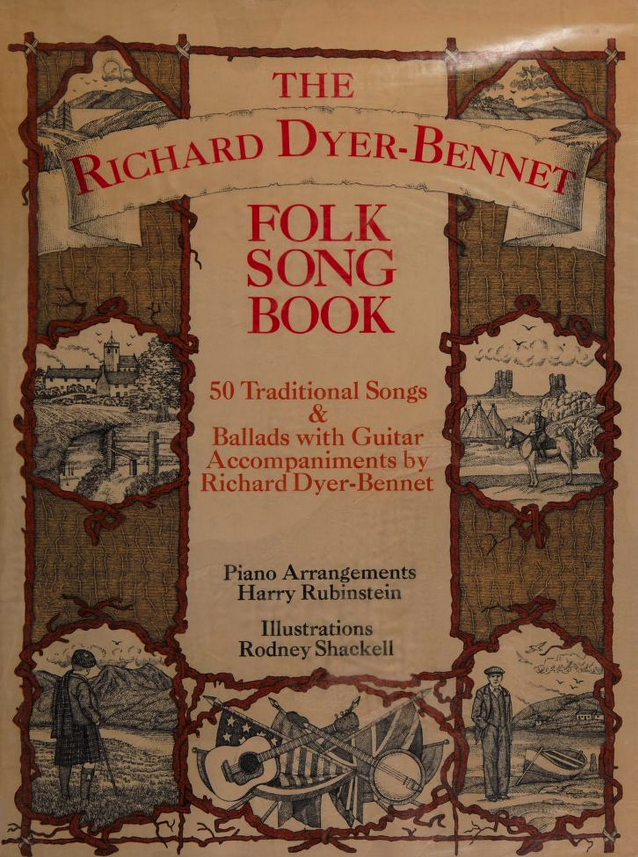 Richard Dyer-Bennet Folk Song Book